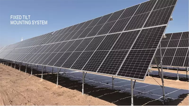 Fixed Tilt Solar Mounting System